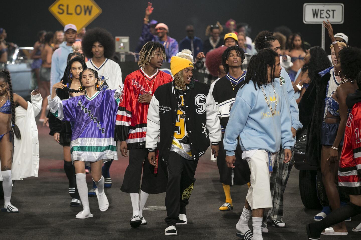 At Made LA, Snoop Dogg and Wiz Khalifa make the traditional runway 